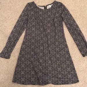 Black and white dress